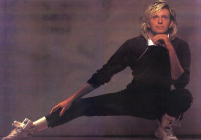 [centerfold photo of Green]