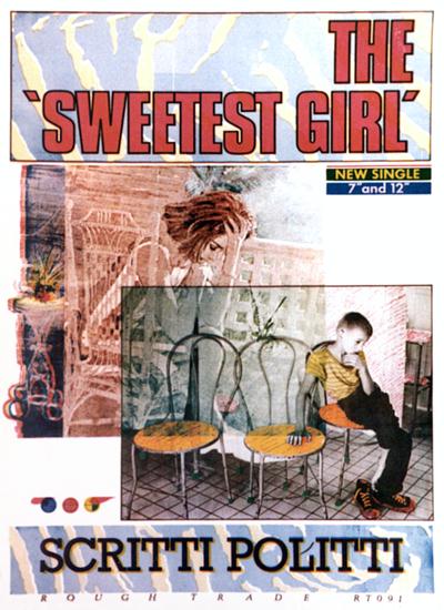 [poster for The "Sweetest Girl" singles]