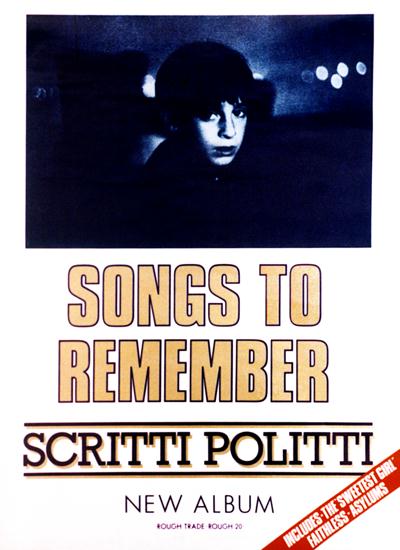 [poster for Songs To Remember]