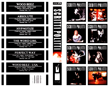 CUPID & PSYCHE '85 VIDEO